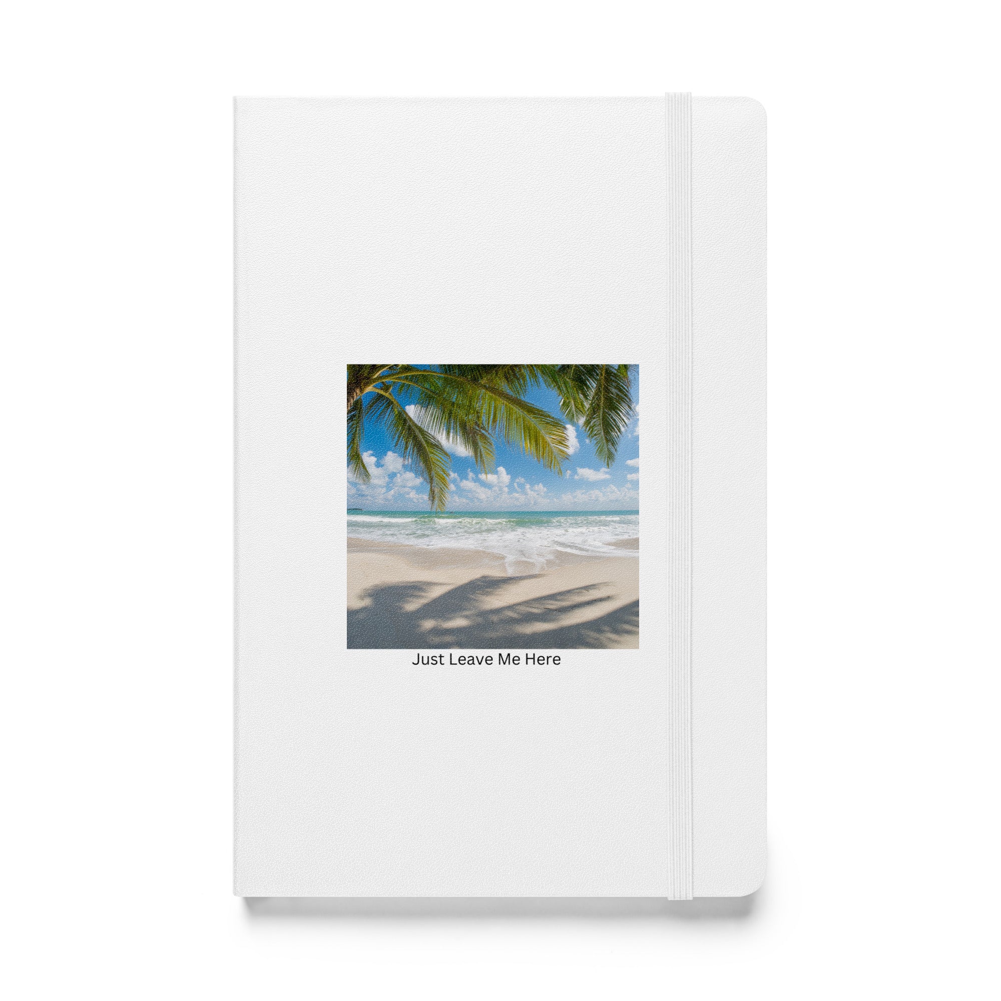 Beach Hardcover bound notebook