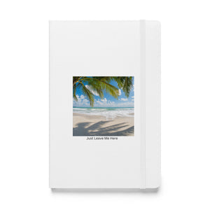 Beach Hardcover bound notebook