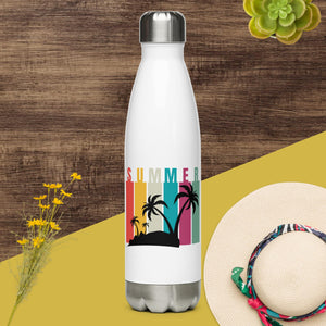 Summer Stainless steel water bottle